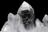 Clear Quartz Crystal Cluster - Brazil #237850-2